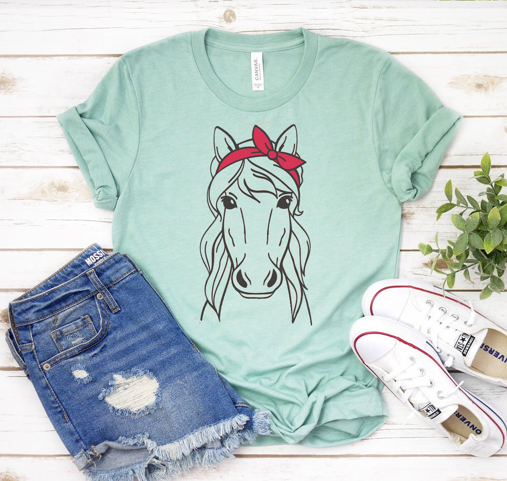 Horse Bandana T-shirt