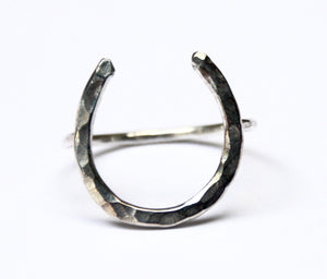 
            
                Load image into Gallery viewer, Lucky Horseshoe Ring - Large
            
        