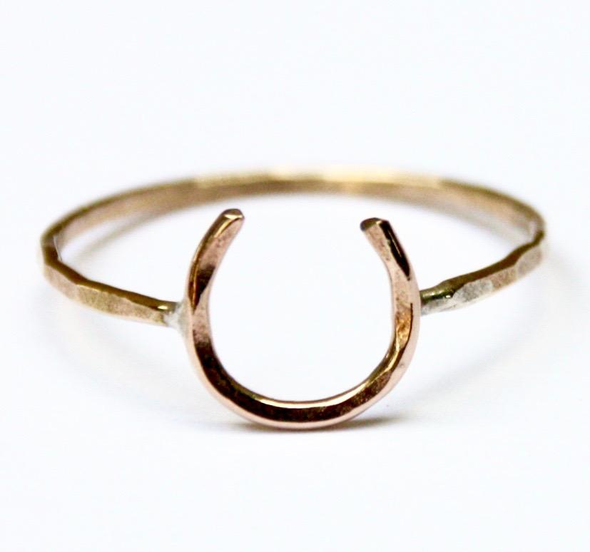 Lucky Horseshoe Ring - Small